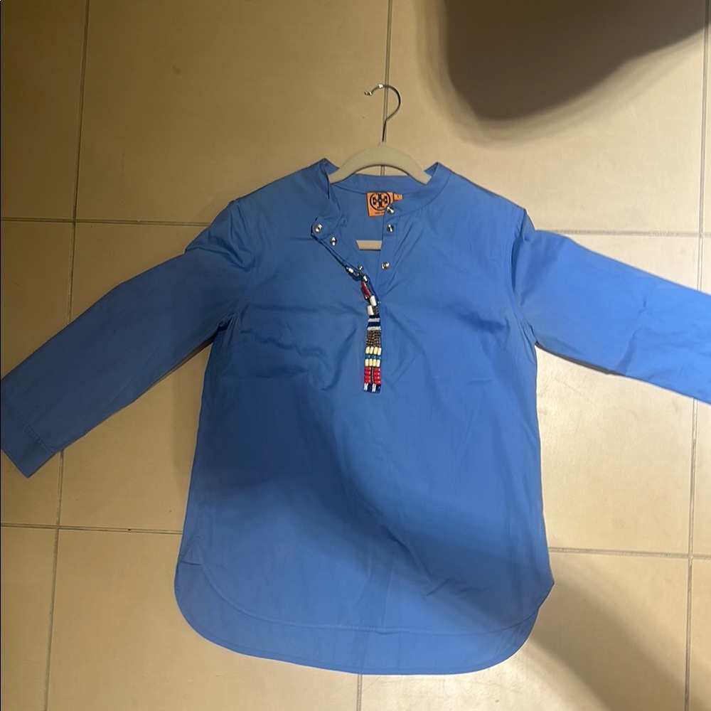 Tory Burch Shirt with Beaded Detail